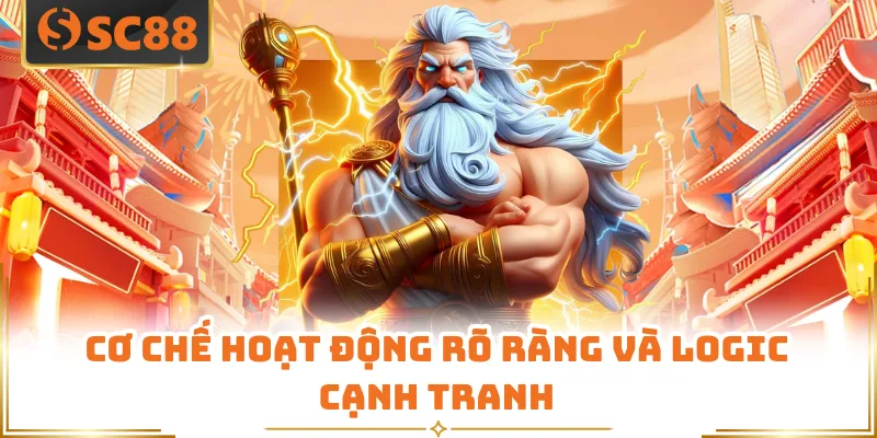 Cơ chế hoạt động rõ ràng và logic cạnh tranh